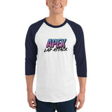 Apex Lap Attack 3/4 sleeve raglan shirt