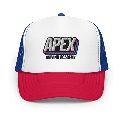 Apex Driving Academy Foam trucker hat