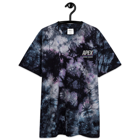 Apex Driving Academy Oversized tie-dye t-shirt