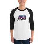 Apex Lap Attack 3/4 sleeve raglan shirt