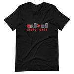 Simple Math Premium Short sleeve t-shirt