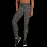 Track Camo Premium Yoga Leggings