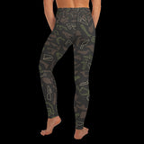 Track Camo Premium Yoga Leggings