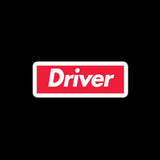 Driver Supreme Slap Sticker