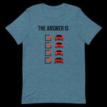 The Answer is Always Short-Sleeve Unisex T-Shirt