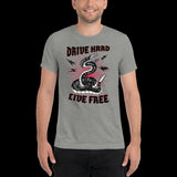 Drive Hard Live Free PremiumShort sleeve t-shirt