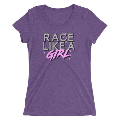 Race Like a Girl Ladies' short sleeve t-shirt